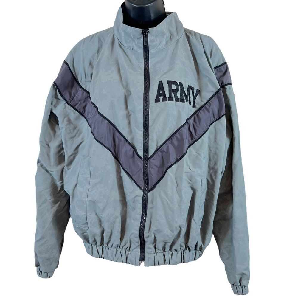 Skilcraft U.S. Army IPFU Reflective Gray PT Windbreaker Jacket